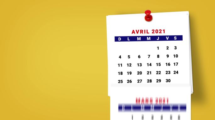 2021法国历倒计时
