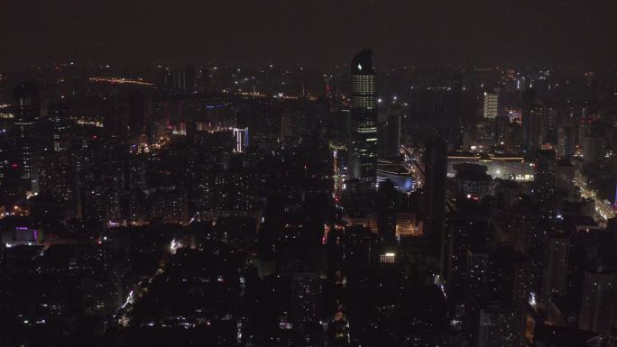 4K-Log-武汉江岸区城市夜景