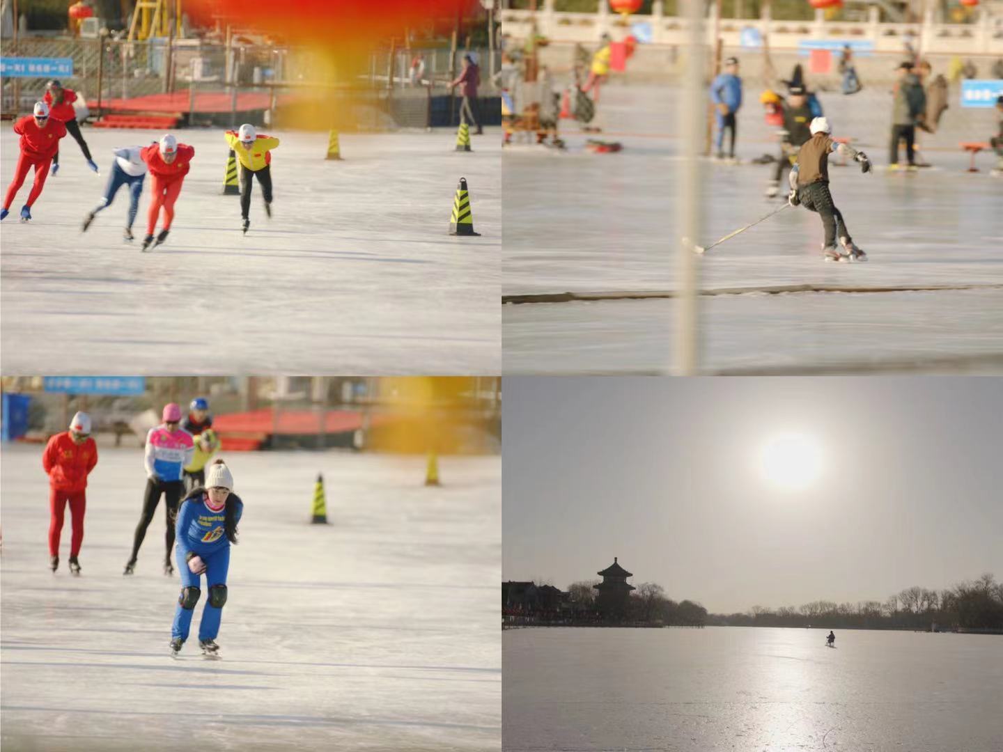 全民运动 滑冰 老北京 冬奥会 什刹海