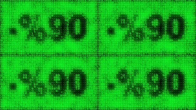九折优惠或促销特效视频