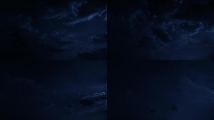 【HD天空】夜云乌云阴天夜晚天空黑夜深夜
