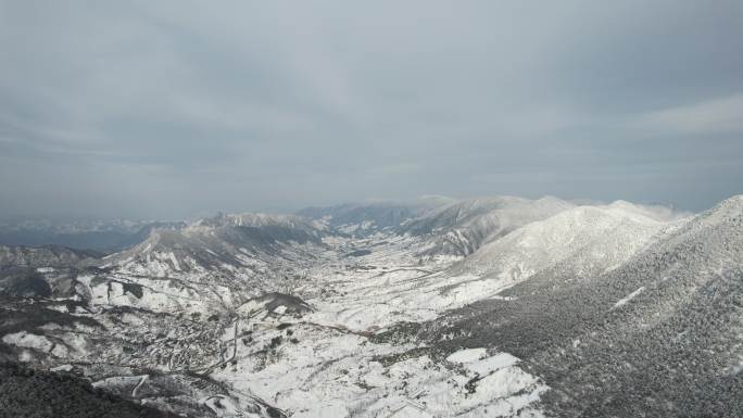 杭州太子尖雪景