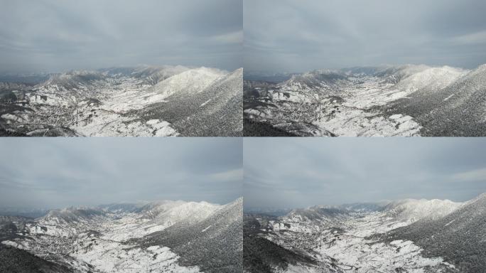 杭州太子尖雪景