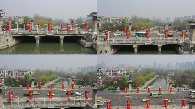 邯郸人民路人民桥航拍