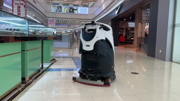 商场办公楼智能扫地机器人自动扫地