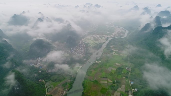 烟雨桂林