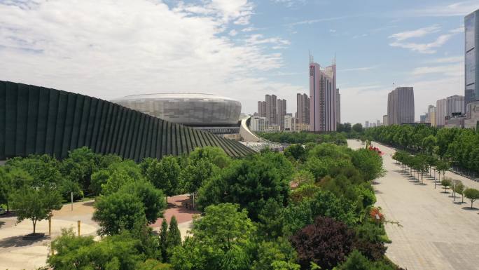 邯郸大剧院（原保利大剧院）1镜到底航拍