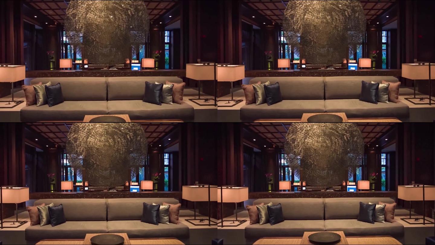 3D效果室内设计 意境沙发 大厅