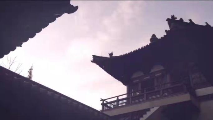 径山寺寺院寺庙佛教古刹敲钟僧人香火古庙禅