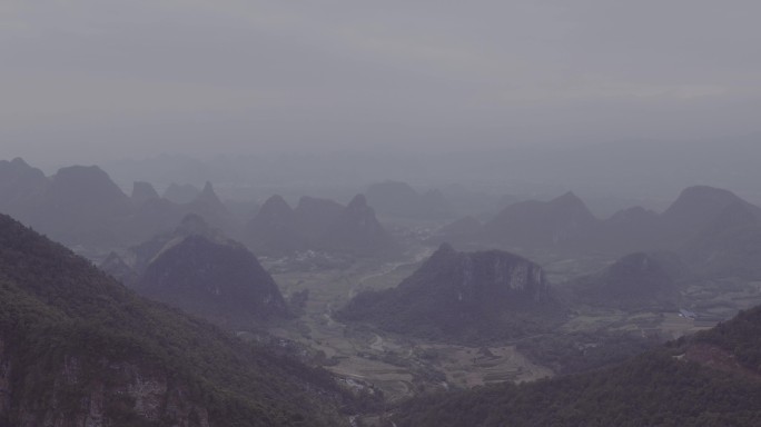 山峦航拍