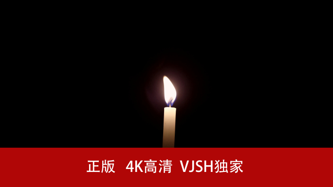 清日节祈福蜡烛燃烧背景视频素材