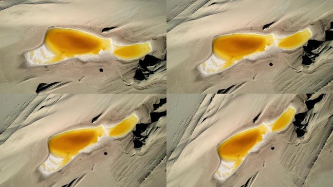 青海俄博梁硫磺湖