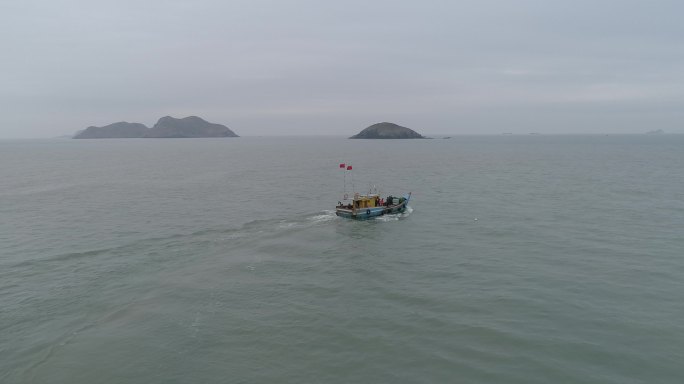 海岛 大海 渔船 出海 岛