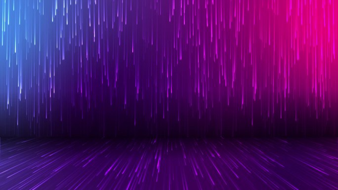 粒子线条运动背景雨幕颗粒幕帘磅礴发光动态