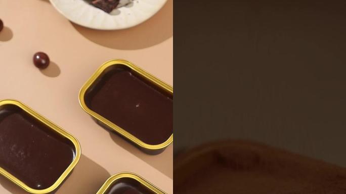 冰山熔岩巧克力蛋糕甜品情人节巧克力礼盒