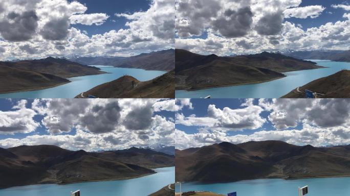 西藏美景羊湖