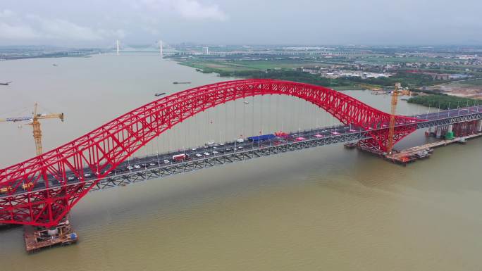 明珠湾大桥航拍