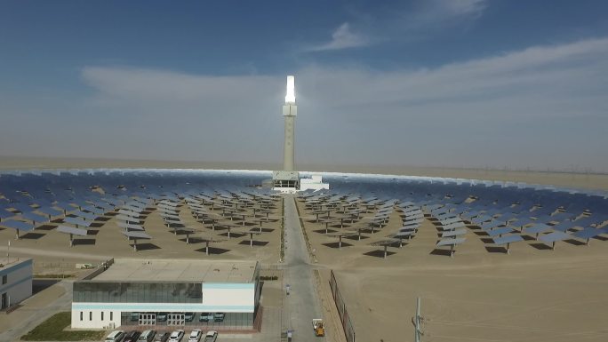 甘肃西北酒泉发电光塔产业工业电力能源
