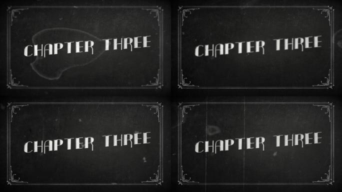 老电影第三章特效视频