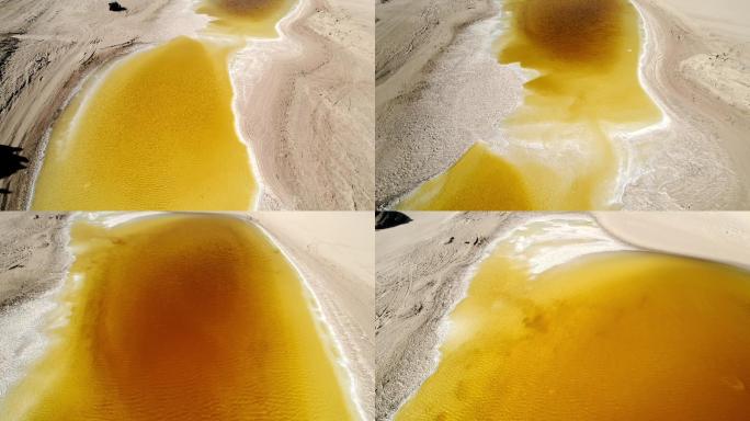 青海俄博梁硫磺湖