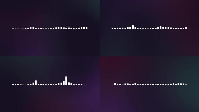 音频波形图动画音波音律音乐歌曲频率