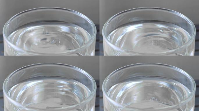 【原创】水杯玻璃杯滴水水纹波纹