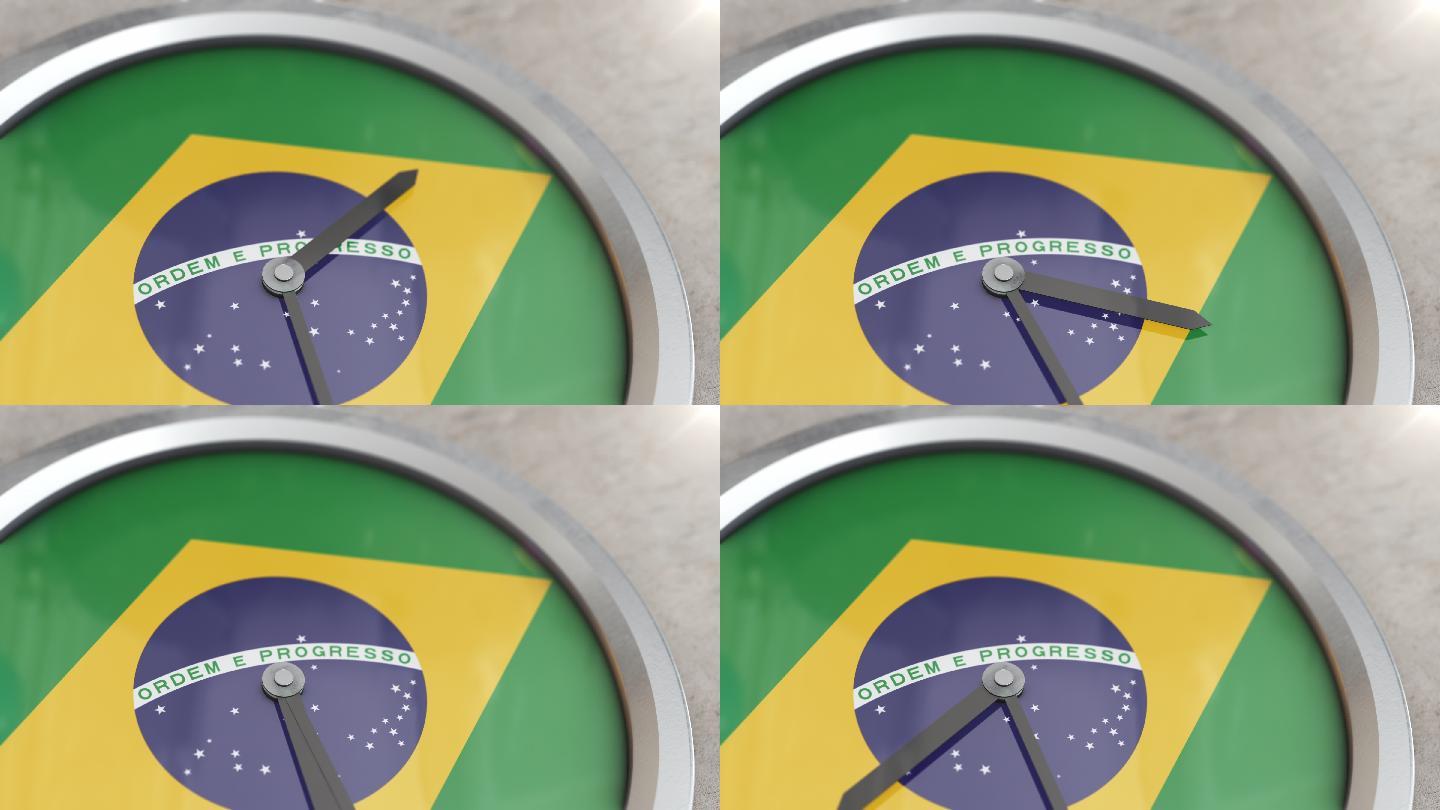 巴西时钟时差特效视频
