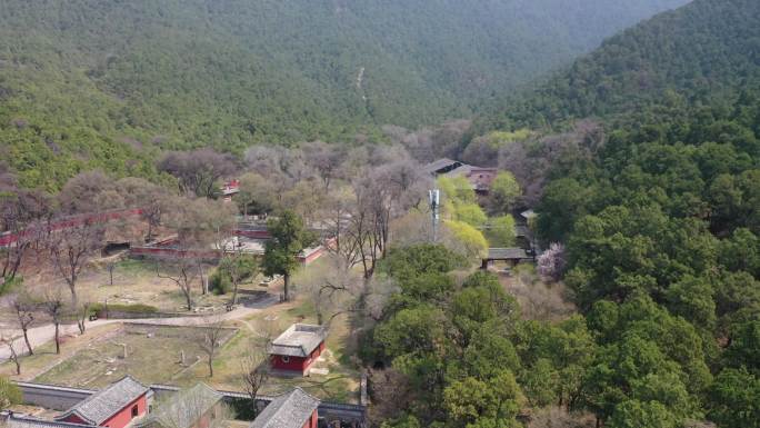 山东济南：航拍名山古刹灵岩寺