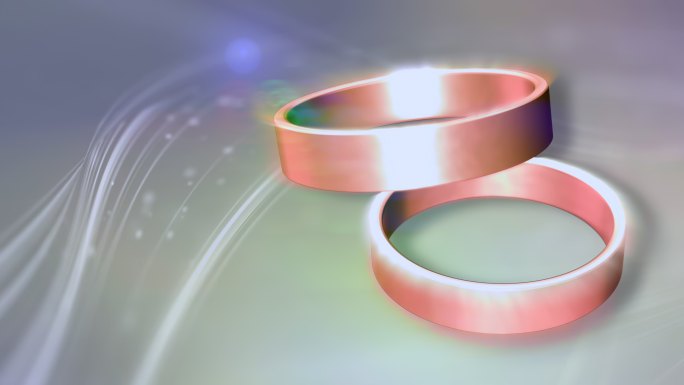 订婚戒指三维动画展示