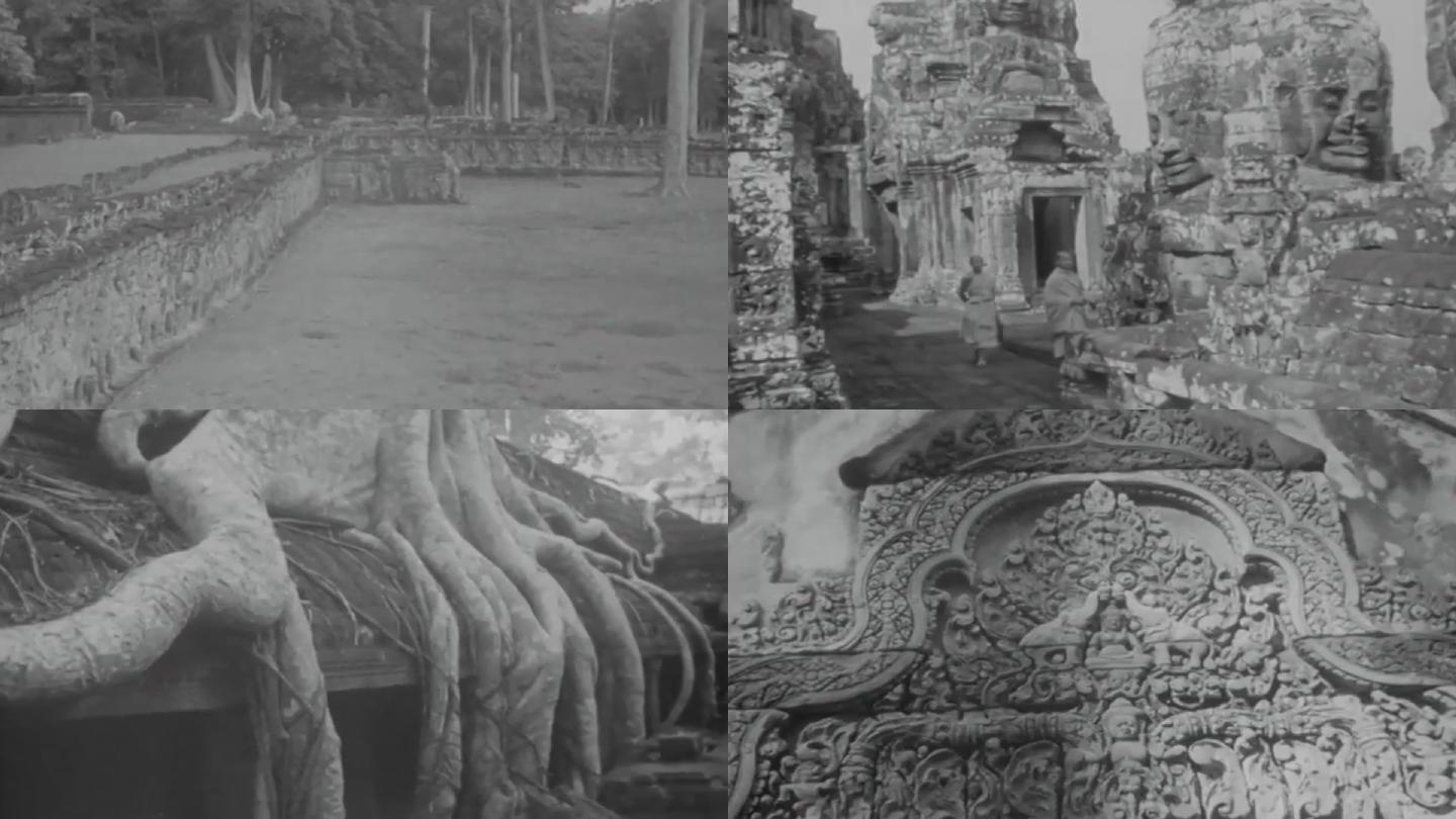 60年代柬埔寨吴哥窟古迹