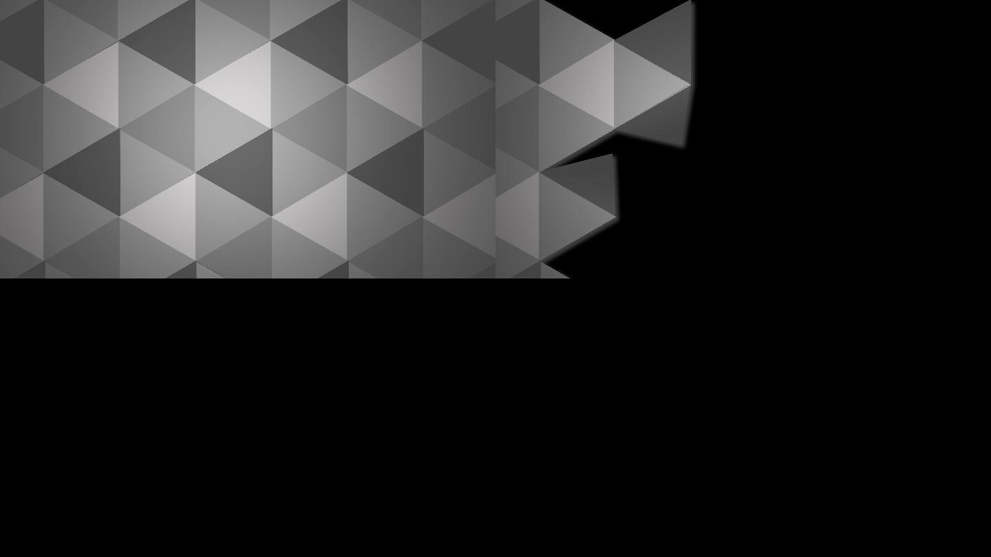 三角形过渡动画黑白动画特效变化变幻