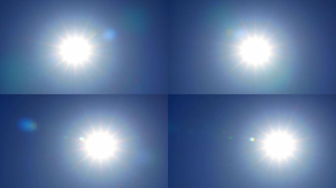 大太阳高温烈日阳光直射太阳延时