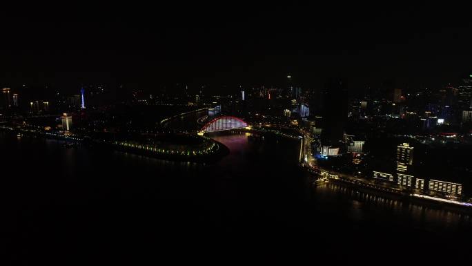 武汉江汉桥夜景