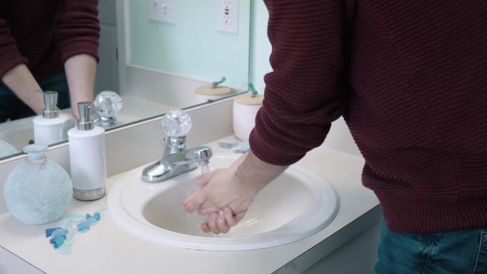 疫情防护洗手1