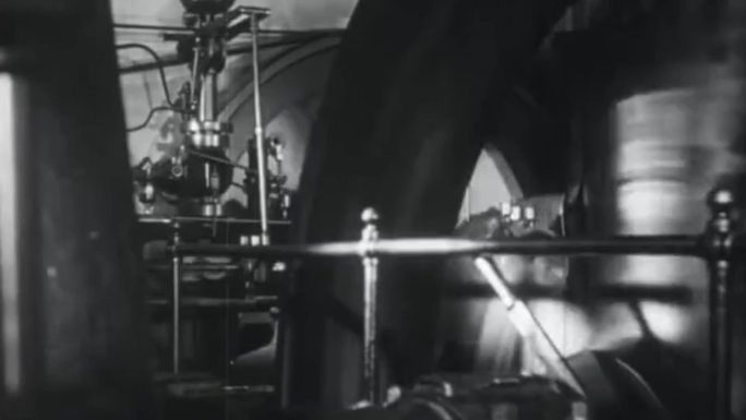 上世纪初30年代发电机柴油发电机