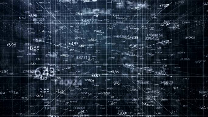 数字电网数据数字科技数字背景