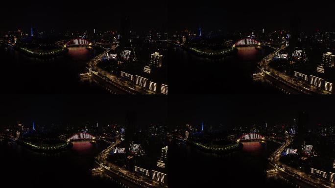 武汉江汉桥夜景