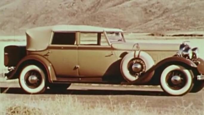上世纪初20年代早期汽车