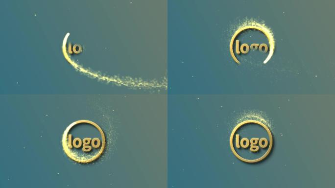 光环粒子logo落版