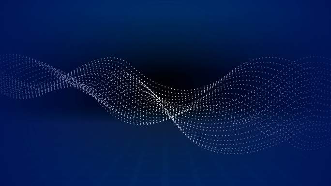 抽象线波背景蓝色科技粒子波纹纹理