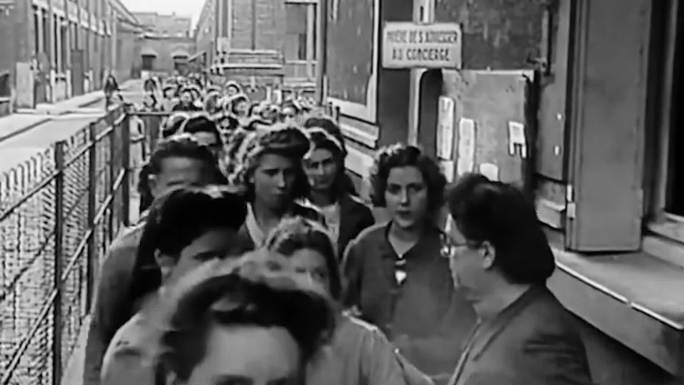 40年代欧洲西方家庭妇女女性工作劳动