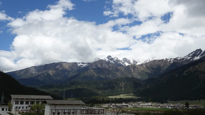 进藏318路上 雪山延时