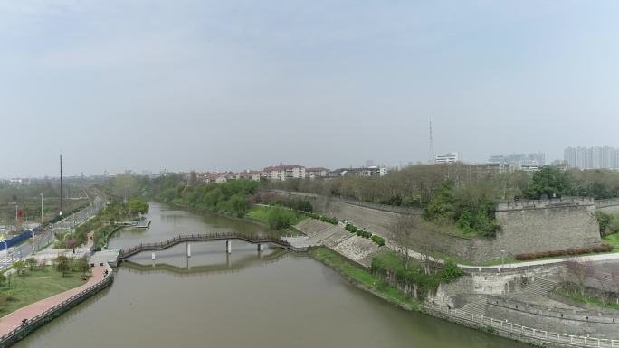 荆州航拍护城河22