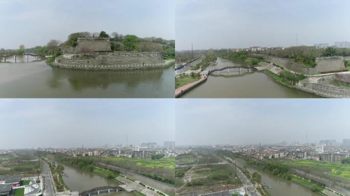 荆州航拍护城河22