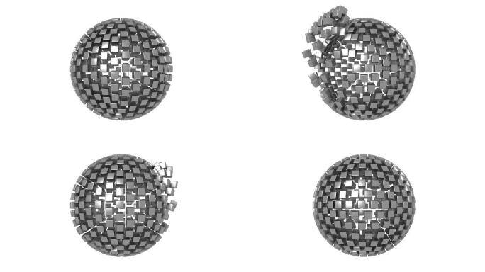 纳米技术领域特效视频元素3D