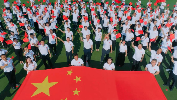 升国旗-国庆节
