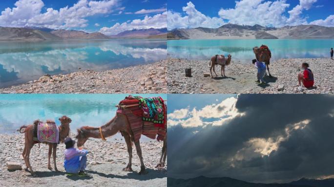 新疆白沙湖空镜