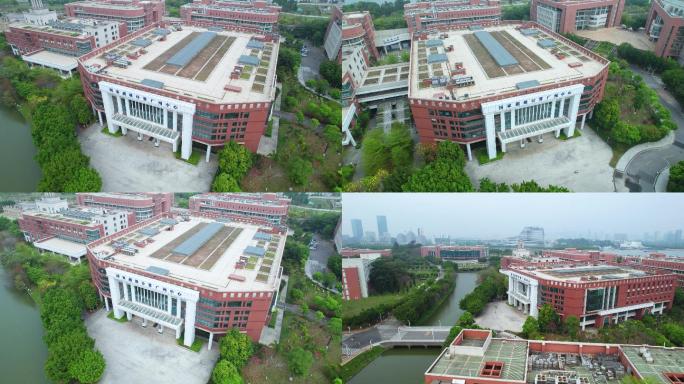 国家超级计算广州中心航拍宣传片视频4K