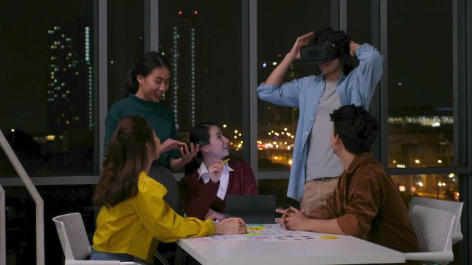 虚拟现实应用测试VR智慧科技沉浸式体验