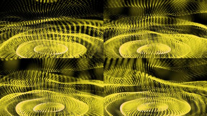 抽象波浪背景视频动感抽象画面灵动波动